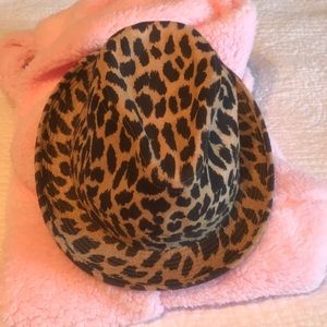 🐯Fabulous animal print fedora/ great quality hat